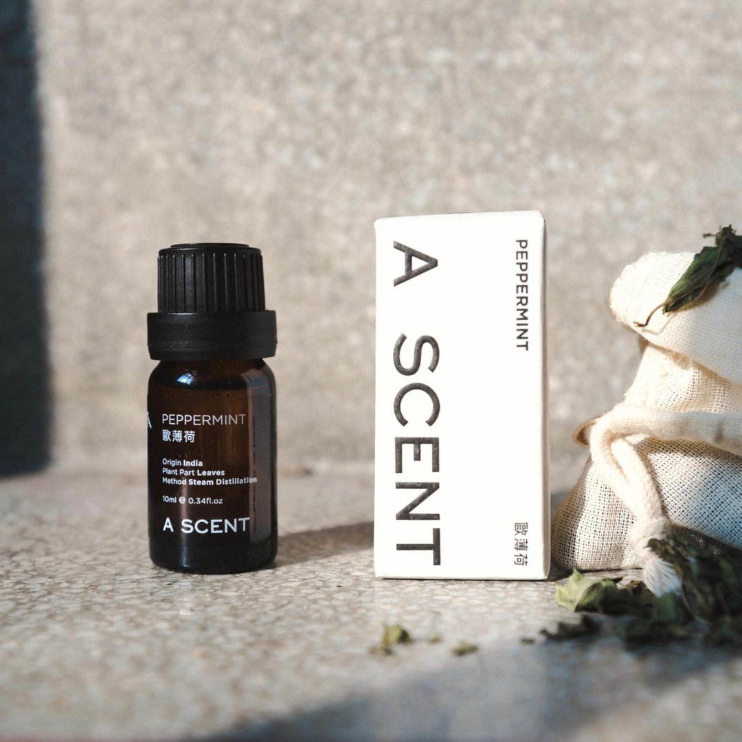 ascentorganics-印度欧薄荷精油 10ml (送你小房子扩香石) - 香薰/精油/线香 - 其他材质 