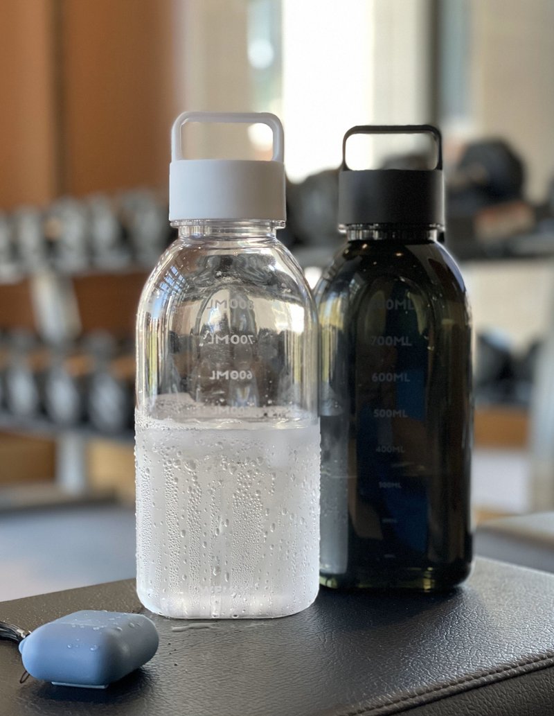 热销 2色 1000ml大容量手提水壶防漏轻身运动随身水瓶 - 水瓶/水壶 - 塑料 绿色