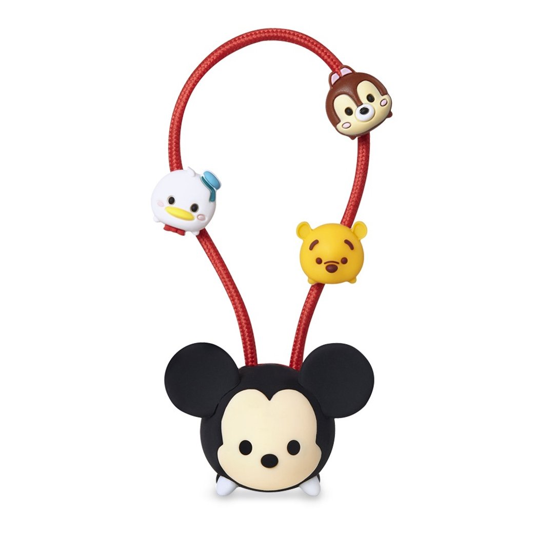 InfoThink TSUM TSUM iPhone/iPad快充传输线-米奇 - 充电宝/传输线 - 硅胶 黑色