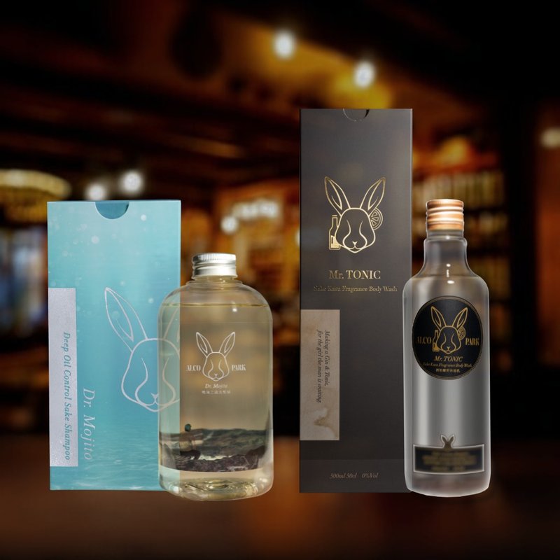 【情人节礼物】【ALCOPARK】调酒洗发&沐浴乳任搭2入组 - 润发用品 - 塑料 多色