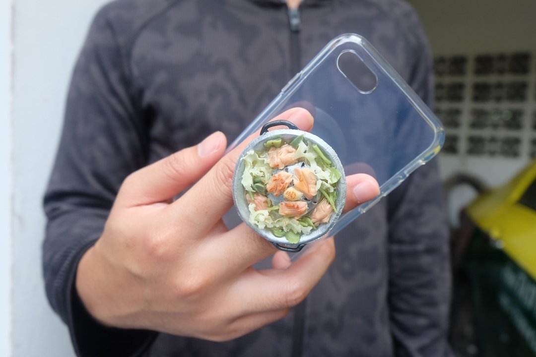 BBQ Grip tok - 手机配件 - 塑料 银色