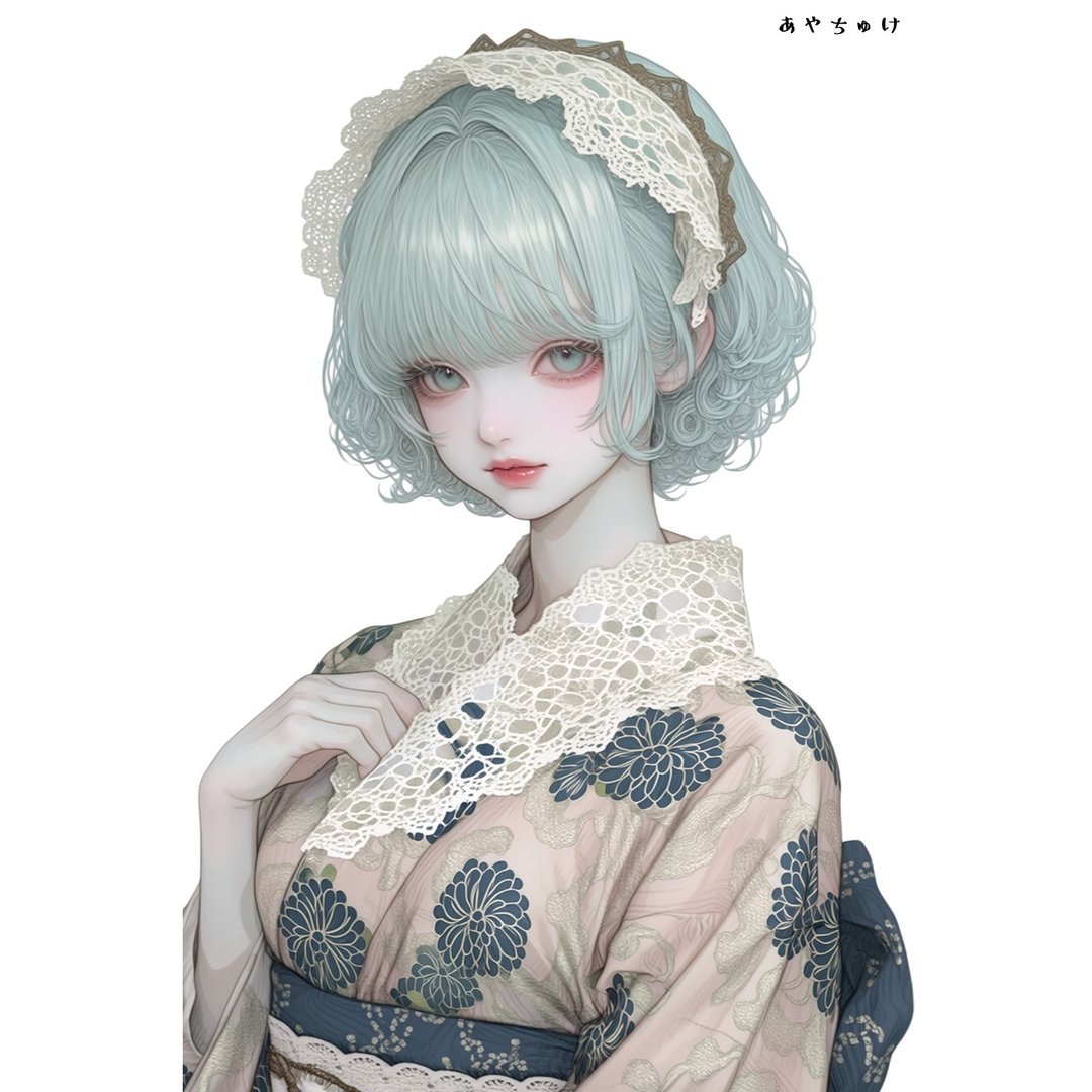 【9 月新作】07-143-0093 人物贴纸 幻想复古浪漫吃茶 - 贴纸 - 纸 