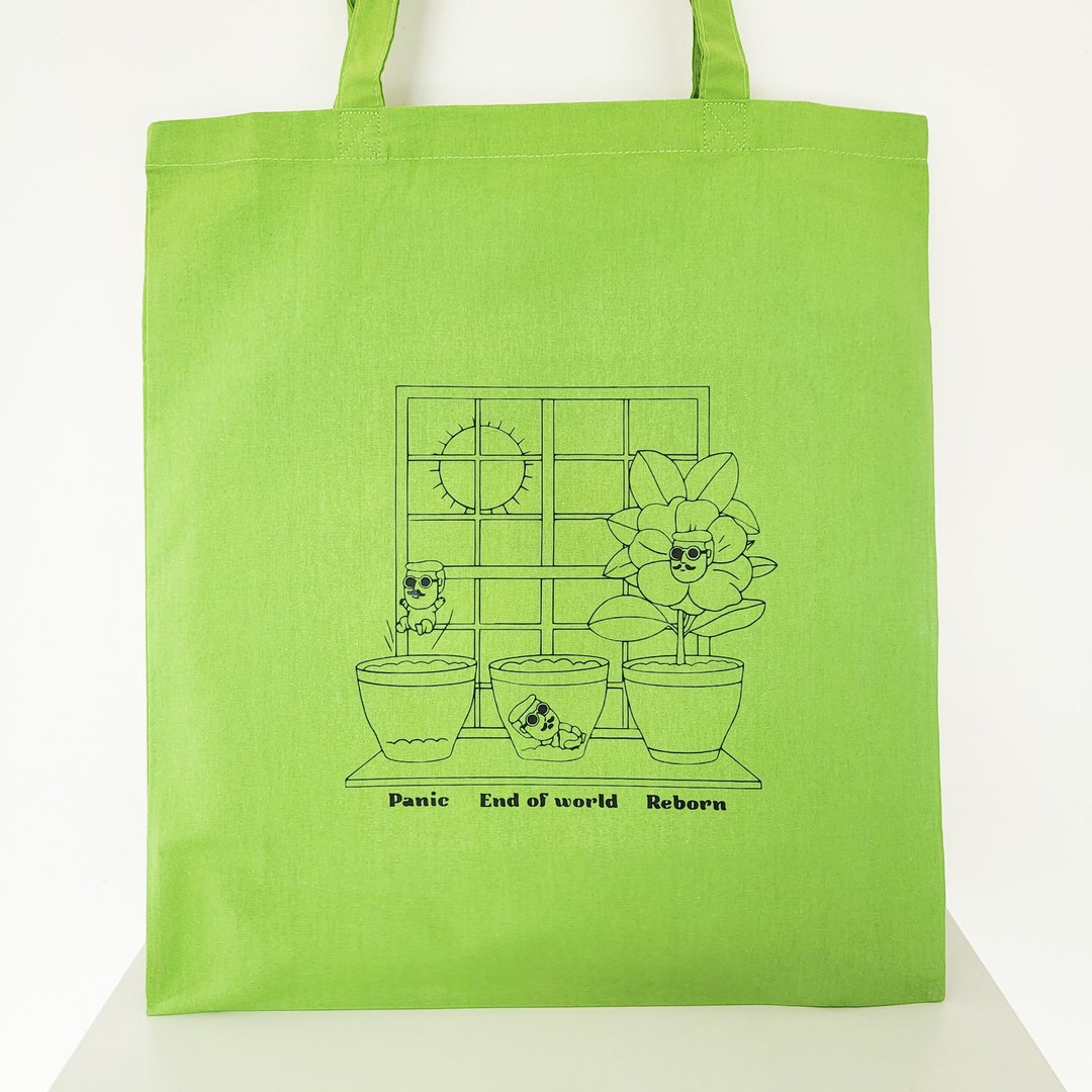 Reborn Tote 环保袋 - 侧背包/斜挎包 - 棉 