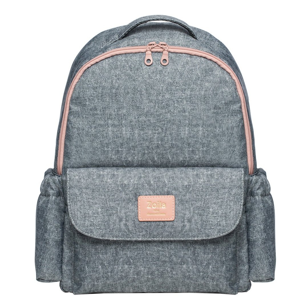 仅有550克 随时随地轻松走_为学步幼儿妈妈设计_灰蓝丹宁EZ Bag - 妈妈包 - 聚酯纤维 灰色