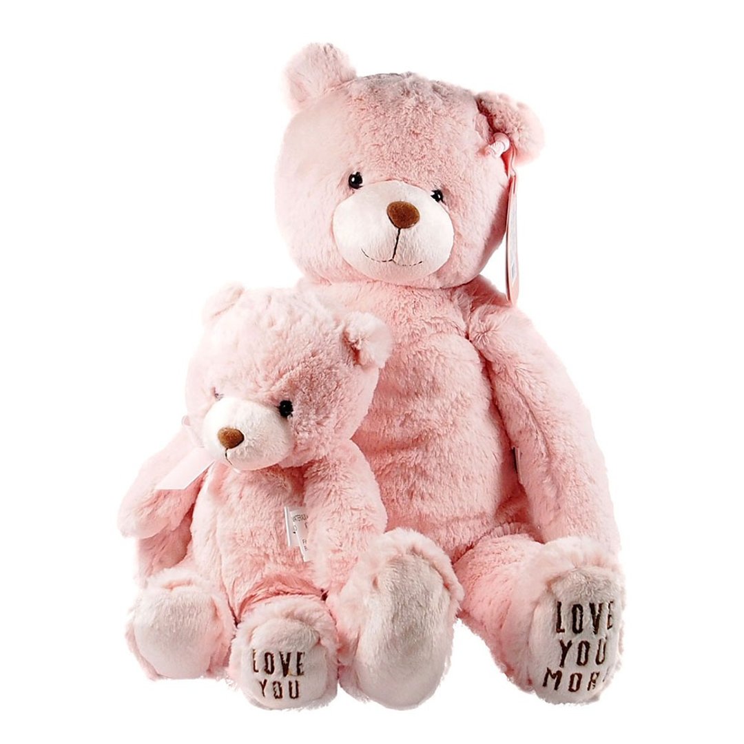US珍爱宝宝 棉绒母子熊(粉)【Hallmark-礼品】 - 玩具/玩偶 - 其他人造纤维 多色