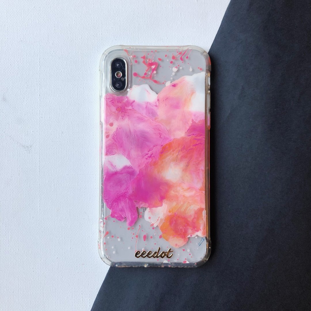 IPHONE X/XS | 繁花 | 包四边防摔手机殻 - 手机壳/手机套 - 塑料 