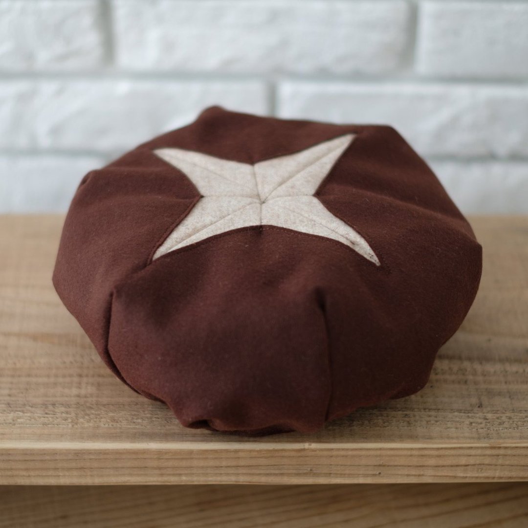 [Vegetable hat] Shiitake hat for adults - 帽子 - 羊毛 咖啡色