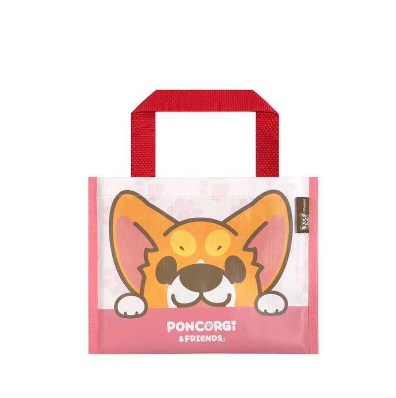 Sunny Bag x 柯基犬椪椪 轻便野餐垫-日日春椪椪款 - 野餐垫 - 其他材质 粉红色