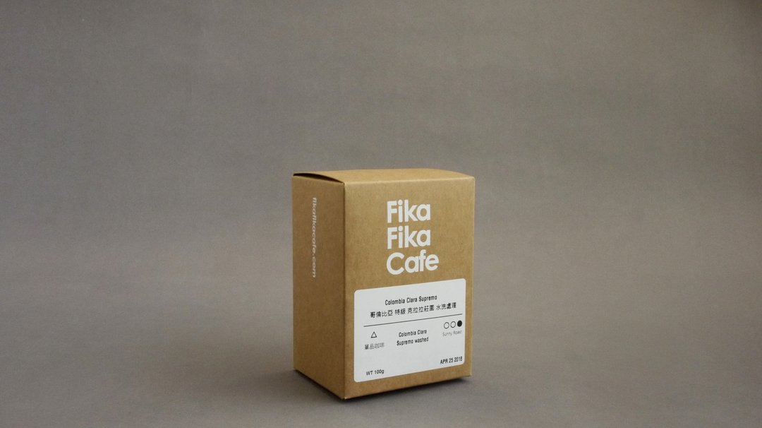 FikaFikaCafe 100g 耶加雪啡 日晒 沃卡 -Bright Roast - 咖啡 - 新鲜食材 卡其色