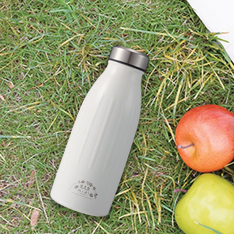 CB MiDi 城市系列双层保冷保温瓶350ml-限定白 - 保温瓶/保温杯 - 不锈钢 白色