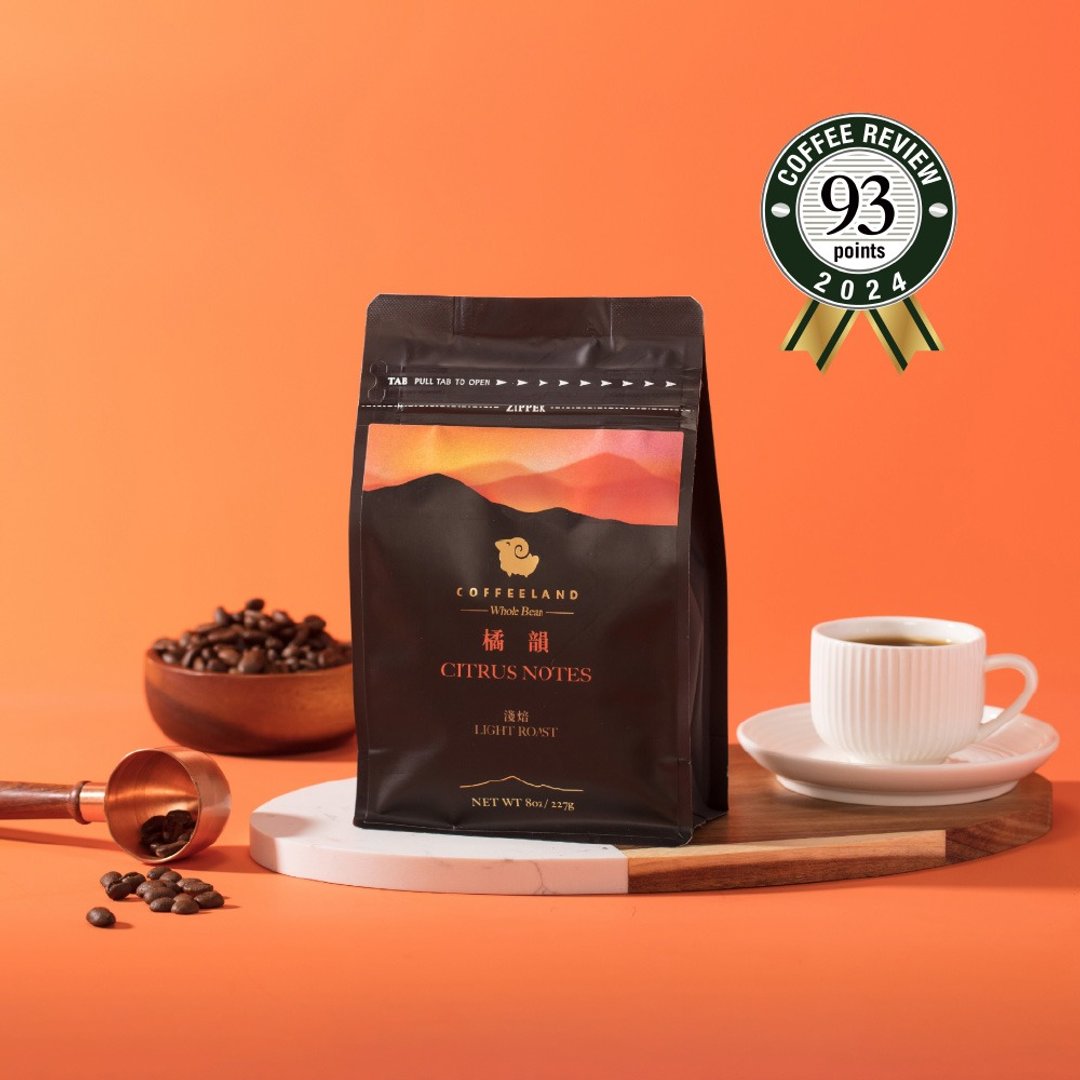 COFFEELAND | 橘韵 - 咖啡豆金典风味(浅焙)(半磅227公克/包) - 咖啡 - 新鲜食材 蓝色