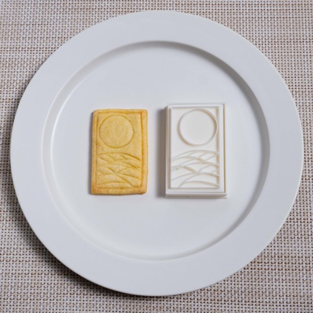 Hanafuda Awn Moon __ Cookie Cutter Cookie Cutter - 厨房用具 - 塑料 