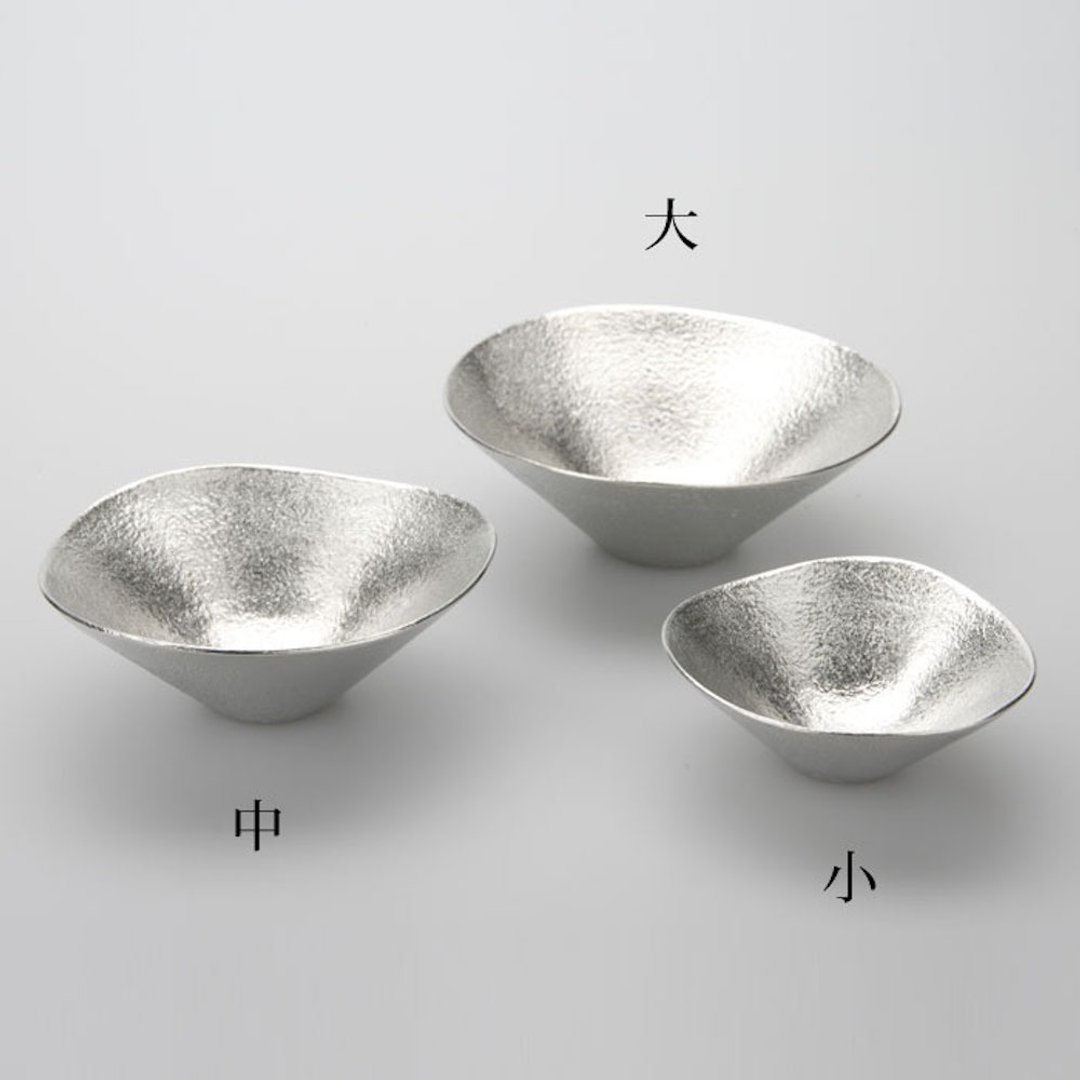 nousaku-纯锡曲线造型碗(中) - 碗 - 其他金属 