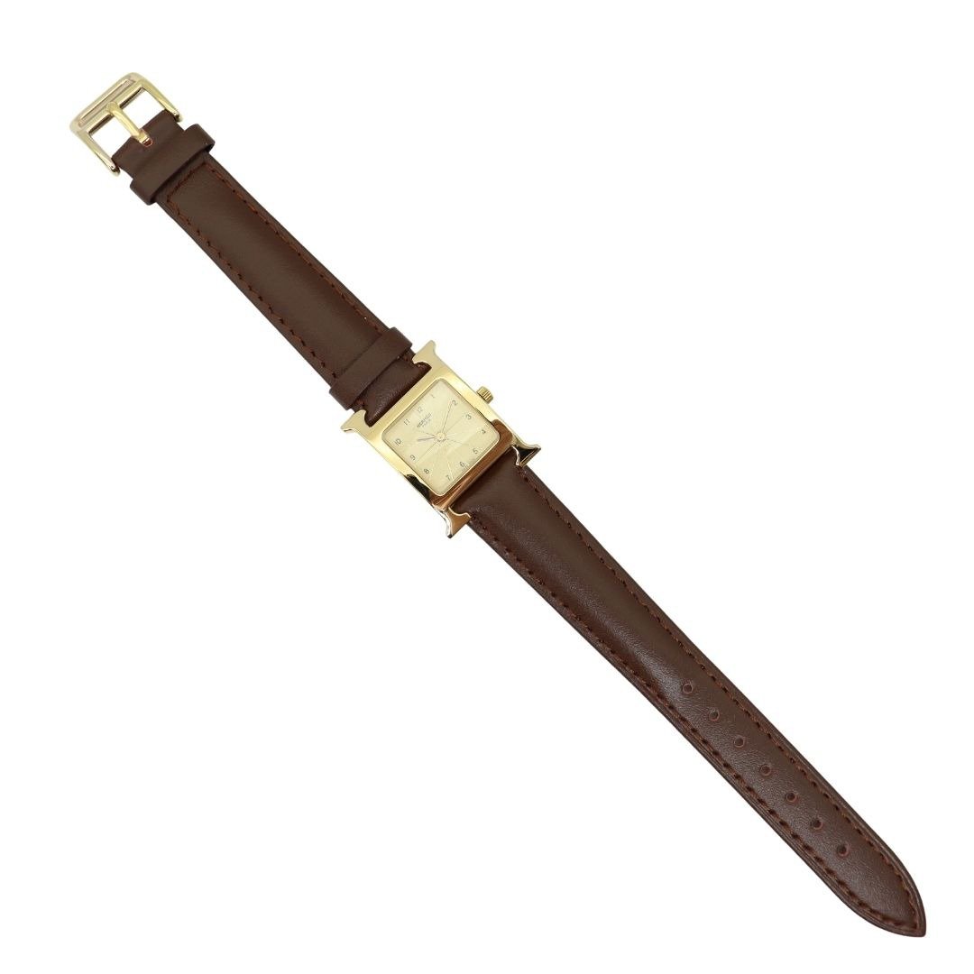 HERMÈS 腕表 HH1.201 - 01094 - 女表 - 24k 金 金色