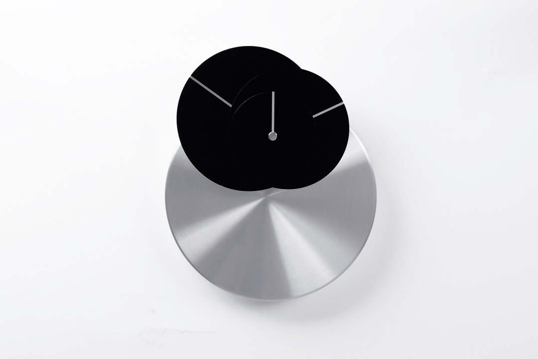 O'CLOCK 现在_时钟(黑) | 简约风格x得奖设计 - 时钟/闹钟 - 其他金属 黑色