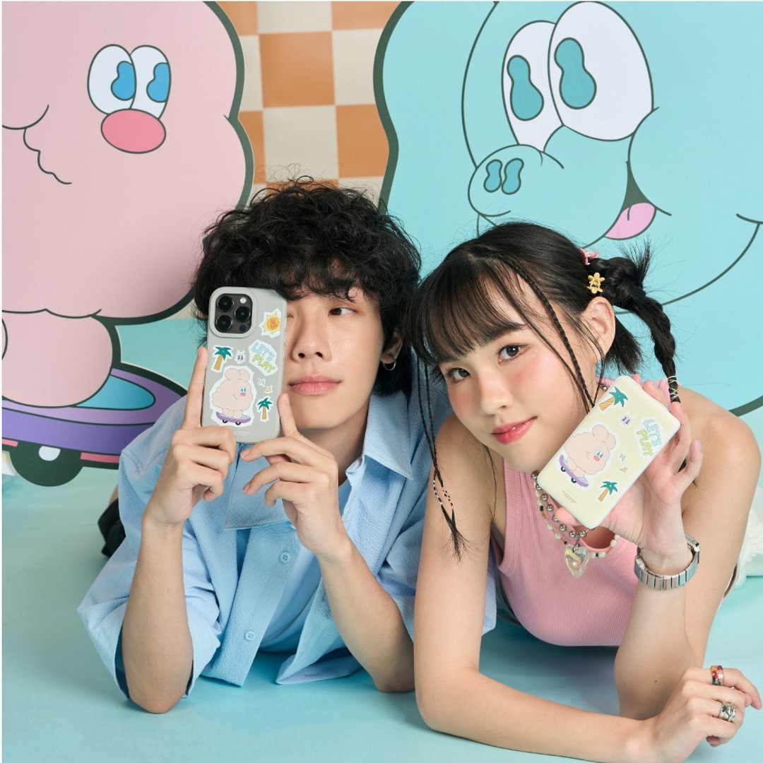 KINGJUN Let's Play双线快充10000mAh行动电源 - 充电宝/传输线 - 塑料 多色