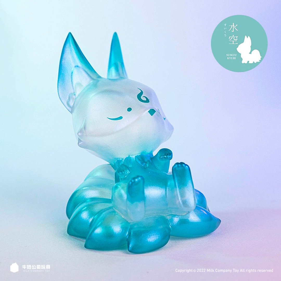 【限量版盒玩】九尾 – 水空 (现货) - 玩偶/公仔 - 塑料 蓝色