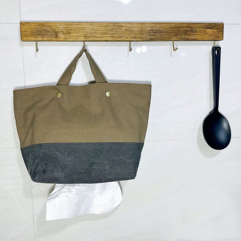 Sienna折叠厨房纸巾擦手纸面纸通用帆布套 - 纸巾盒 - 棉．麻 