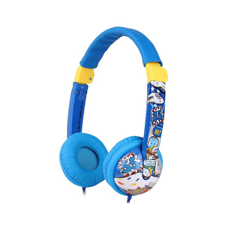 儿童安全耳机备有最高音量控制 – 新干线 - 耳机 - 塑料 蓝色