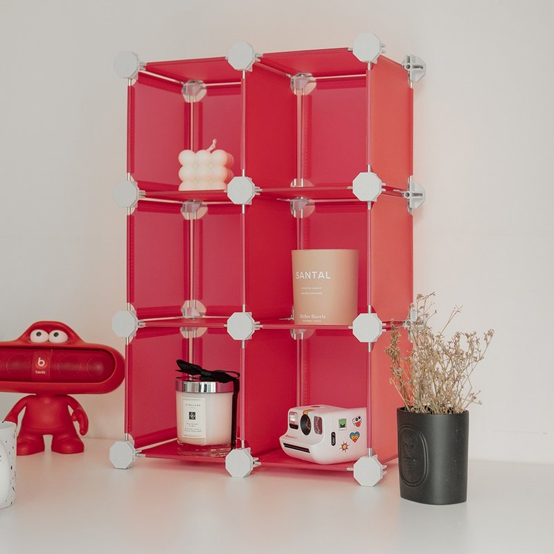 【ikloo】迷你桌上6格收纳柜 - 收纳用品 - 其他材质 