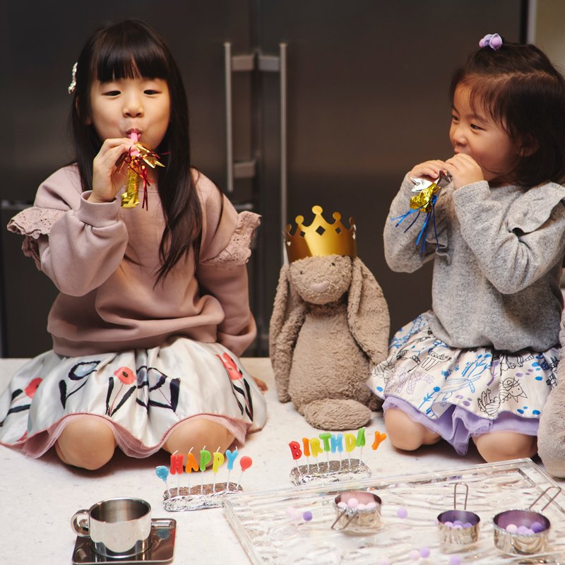 乐山教养院 X Raw Raw Party 粉红石缝之花 蓬蓬裙 澎澎裙 tutu裙 - 童装裙 - 其他人造纤维 粉红色