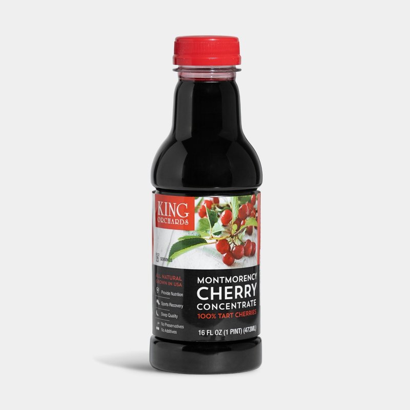 樱桃王 100%天然蒙特罗西浓缩酸樱桃汁 473 ml/ 瓶 - 健康/养生 - 浓缩/萃取物 红色