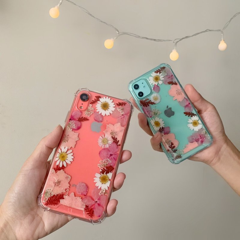 圣诞花环 干燥花 圣诞礼物 三星 NOTE 苹果13 - 手机壳/手机套 - 植物．花 粉红色