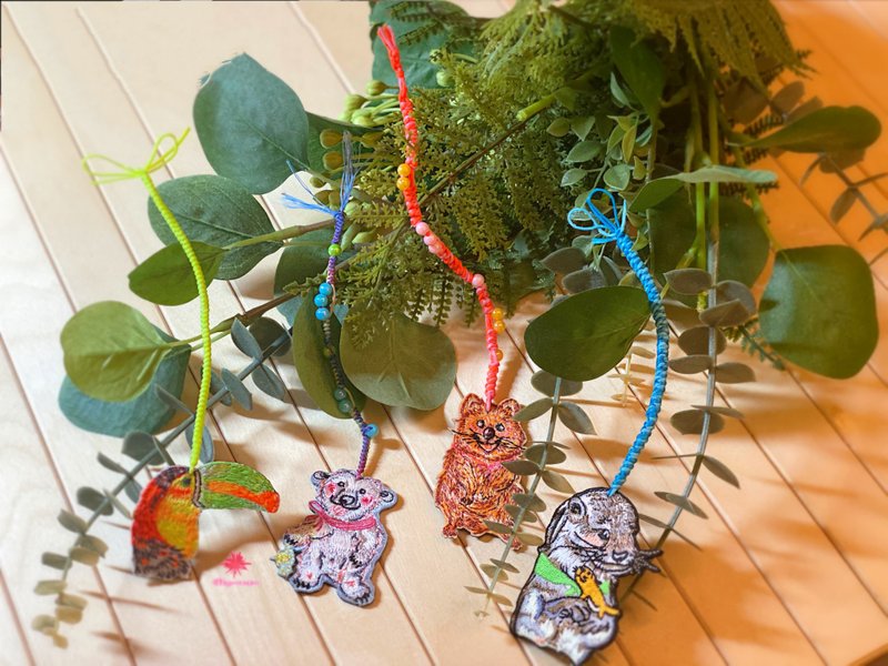 【礼物首选】【Abbysounique全系列】手工蜡线软式 - 书签 - 其他材质 多色