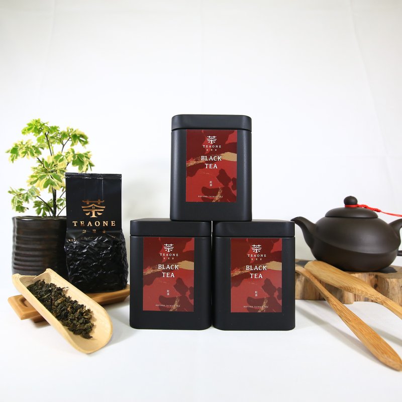 【TeaOne I 原叶茶罐】红茶 Black Tea【75g/罐】 - 茶 - 新鲜食材 红色