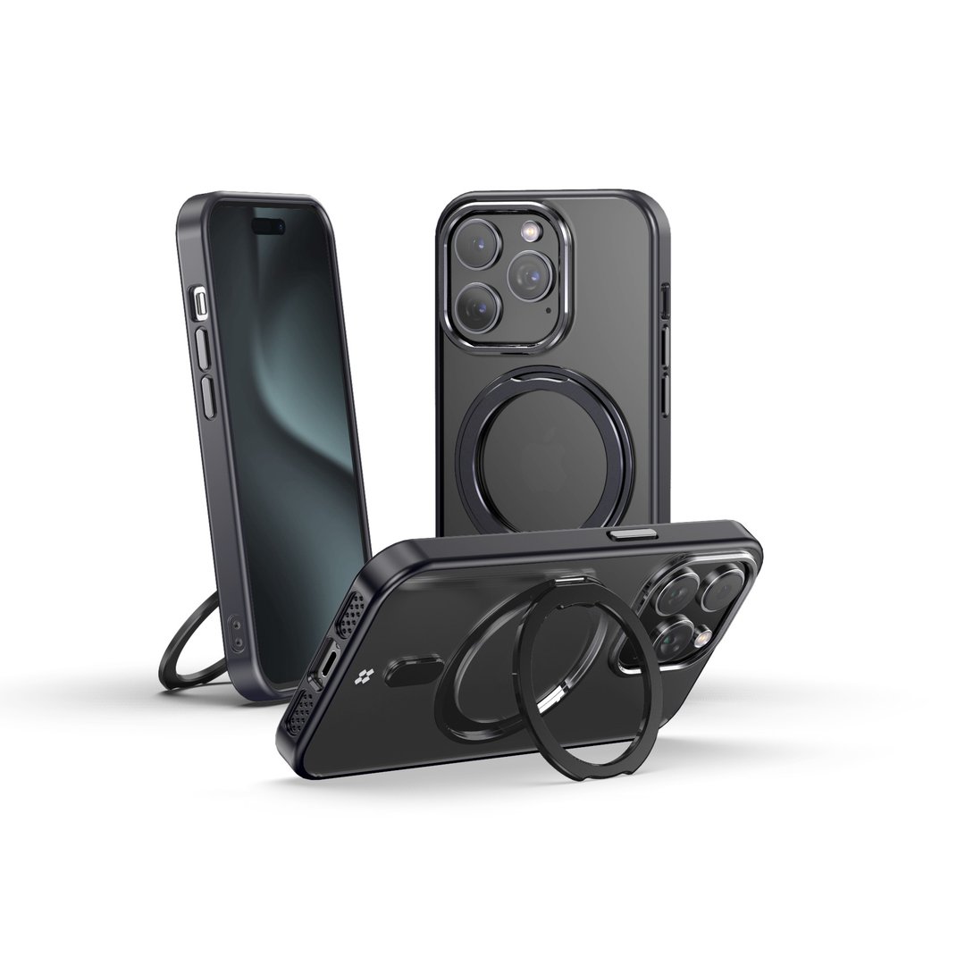iPhone 15 Pro / Pro Max / 15 / 15 Plus Case: Mag+ Black - 手机配件 - 塑料 黑色