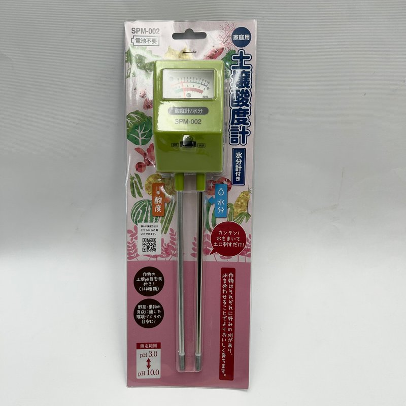 日本高森 SPM-002土壤酸度水份计(家庭式) - 植栽/盆栽 - 其他材质 