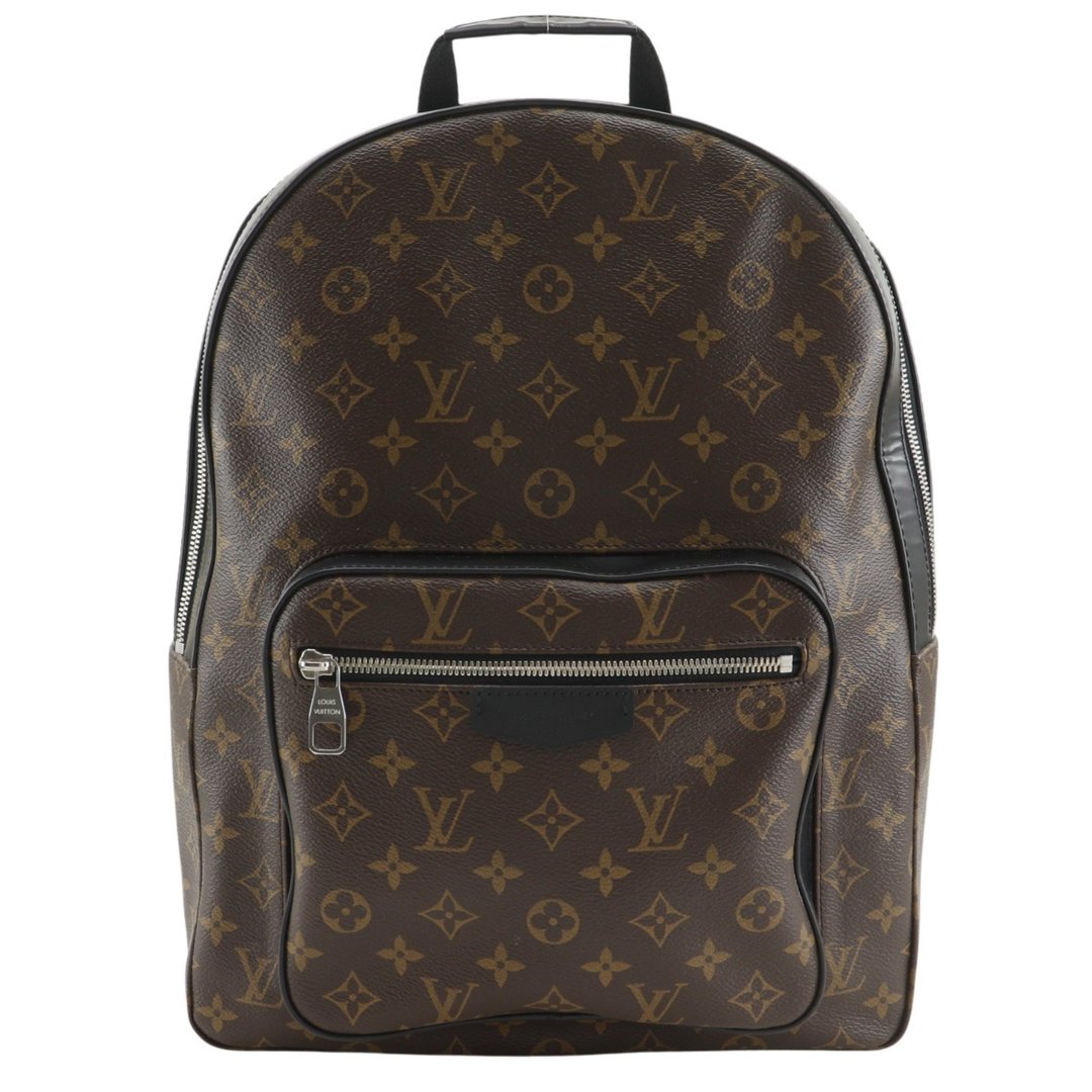 【日本直送】路易威登 LOUIS VUITTON Josh 后背包 M41530 Monogram Macassar 棕色 TJ4178 男士【二手】 - 后背包/双肩包 - 真皮 咖啡色