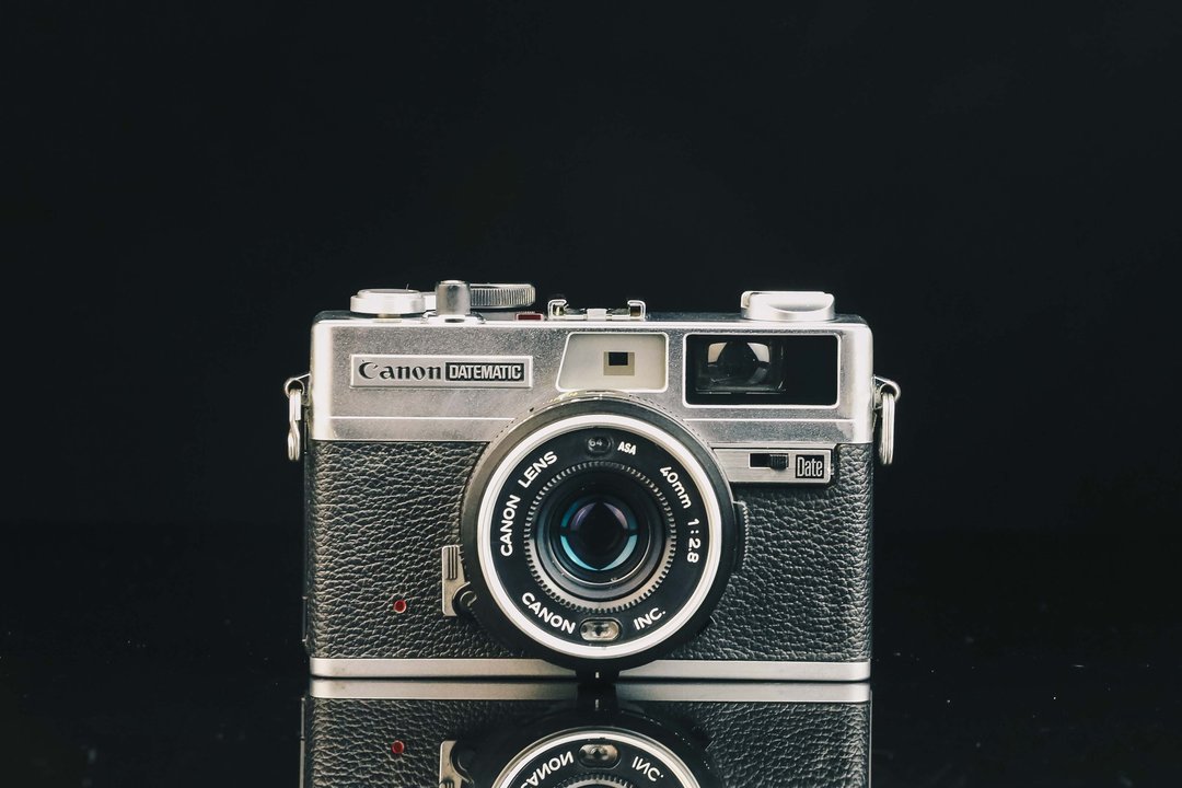 Canon DATEMATIC #2696 #135底片相机 - 相机 - 其他金属 黑色