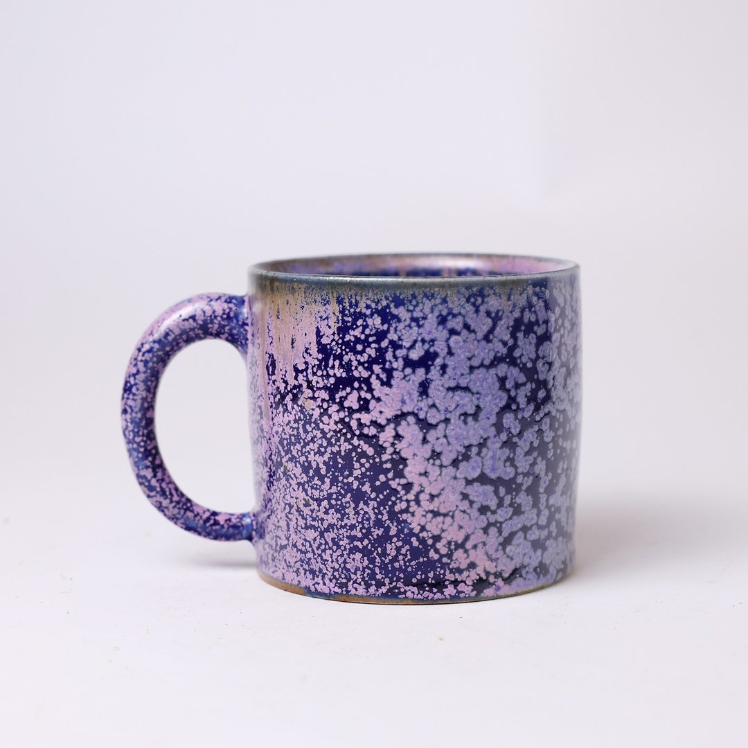 明芽窑 | 柴烧落樱咖啡杯 把杯 陶杯 杯子 马克杯 搜藏品 H8 - 咖啡杯/马克杯 - 陶 
