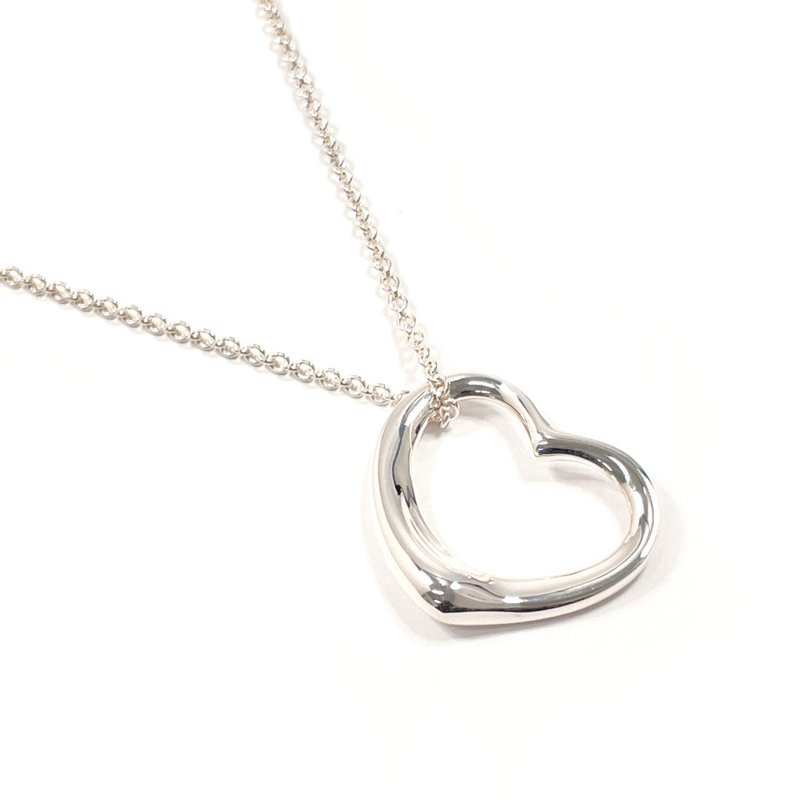 【日本直送 二手美品】蒂芙尼 TIFFANY&Co. 项链 经典心形 艾尔莎·佩提 银 925 饰品 - 项链 - 纯银 银色