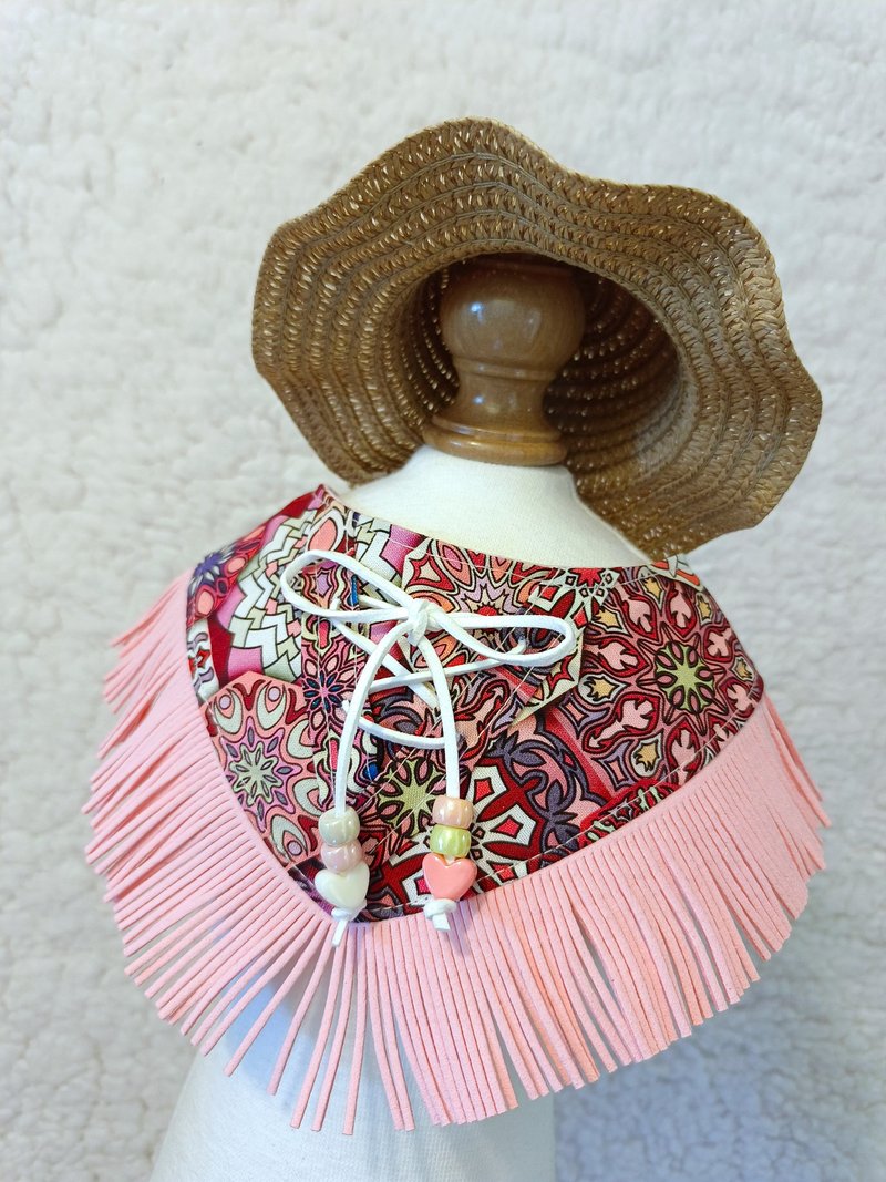 波西米亚 民族薰衣草流苏 牛仔风造型 颈饰 颈项 collar - 衣/帽 - 棉．麻 