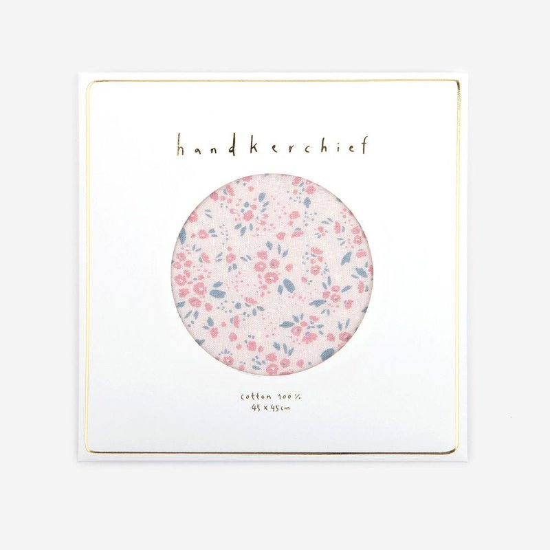Dailylike北欧风绵质手帕17甜心塘,E2D29595 - 手帕/方巾 - 棉．麻 粉红色