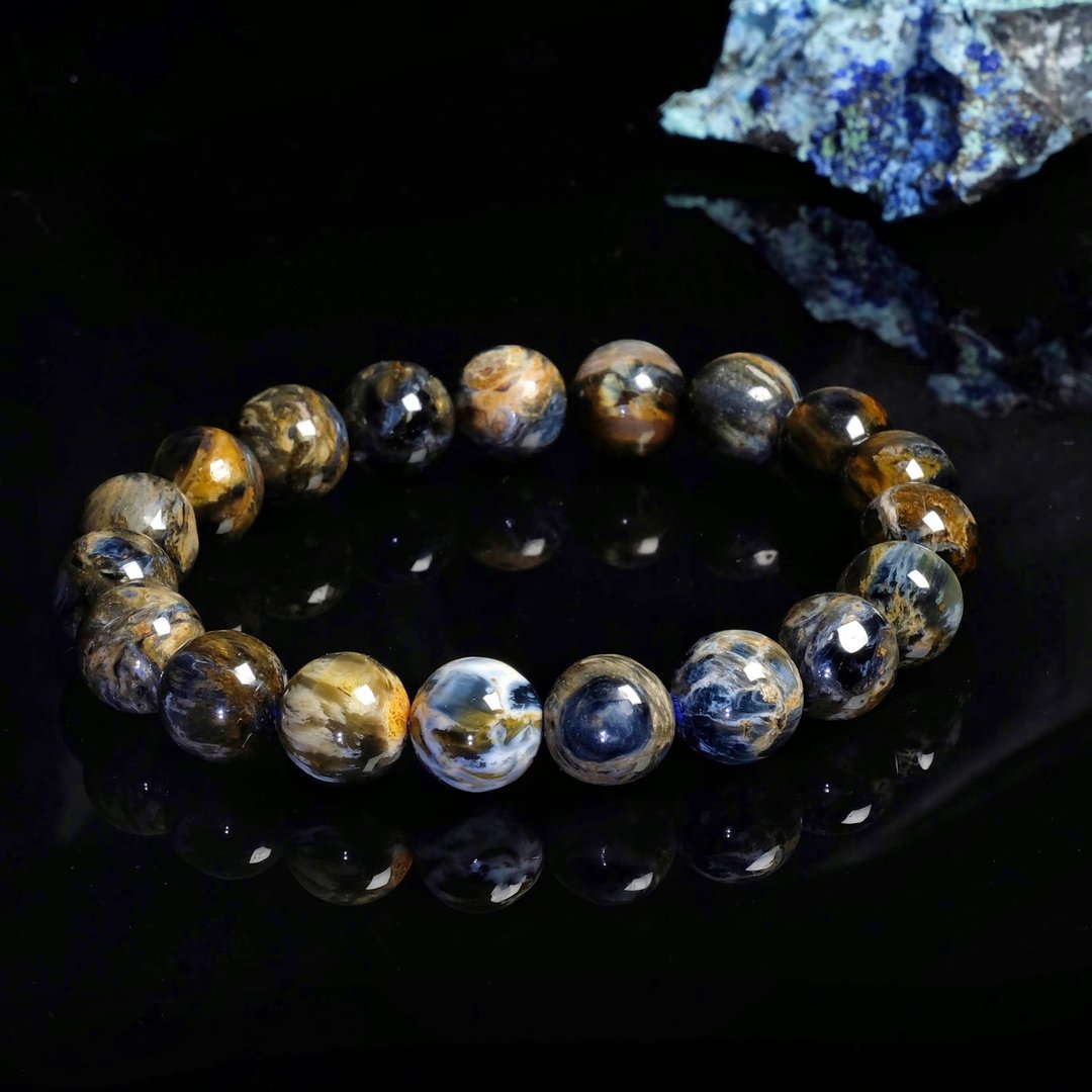 一图一物//10.5mm 纳米比亚彼得石 天然水晶手链 定制订制 - 手链/手环 - 水晶 