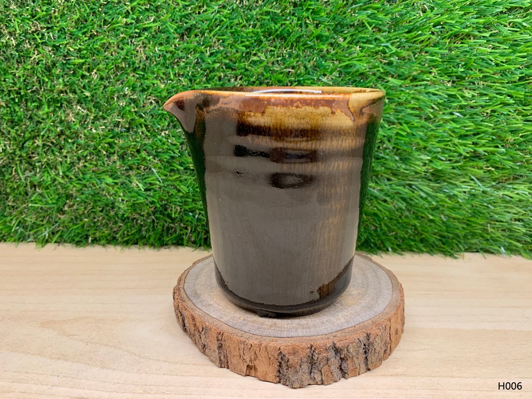 天幕黑茶海 l 柴烧 - 茶具/茶杯 - 陶 黑色