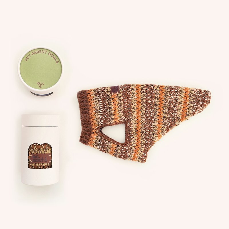 宠物手工小针衣 #窝着在发呆 #7 - 衣/帽 - 其他人造纤维 多色