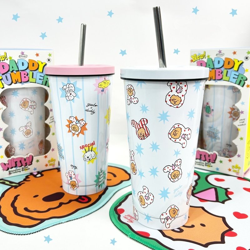 DADDYXGOOBER | Goober 不倒翁冷/热马克杯超可爱的印花 - 其他杯子 - 其他材质 