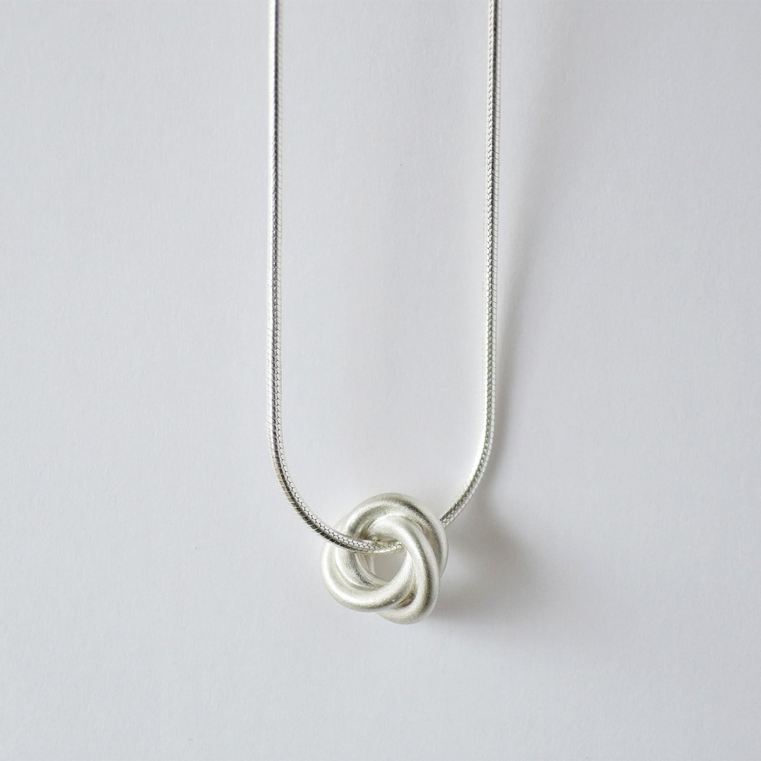 minowa necklace = silver 925 necklace = - 项链 - 其他金属 白色