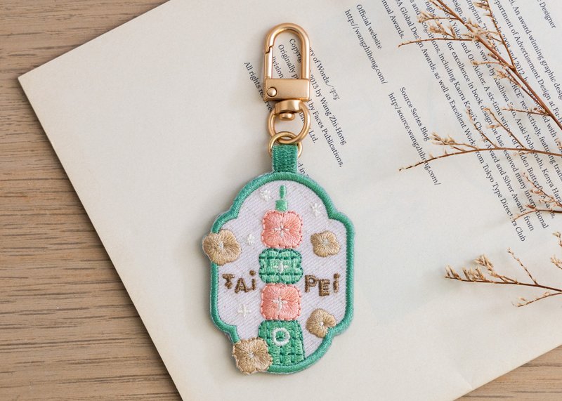 【花菓台北-花绘吊饰】吊饰 / 挂饰 - 吊饰 - 聚酯纤维 绿色