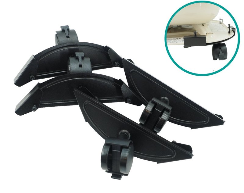 圆筒式煤油暖炉专用滑轮 - 其他 - 其他金属 黑色