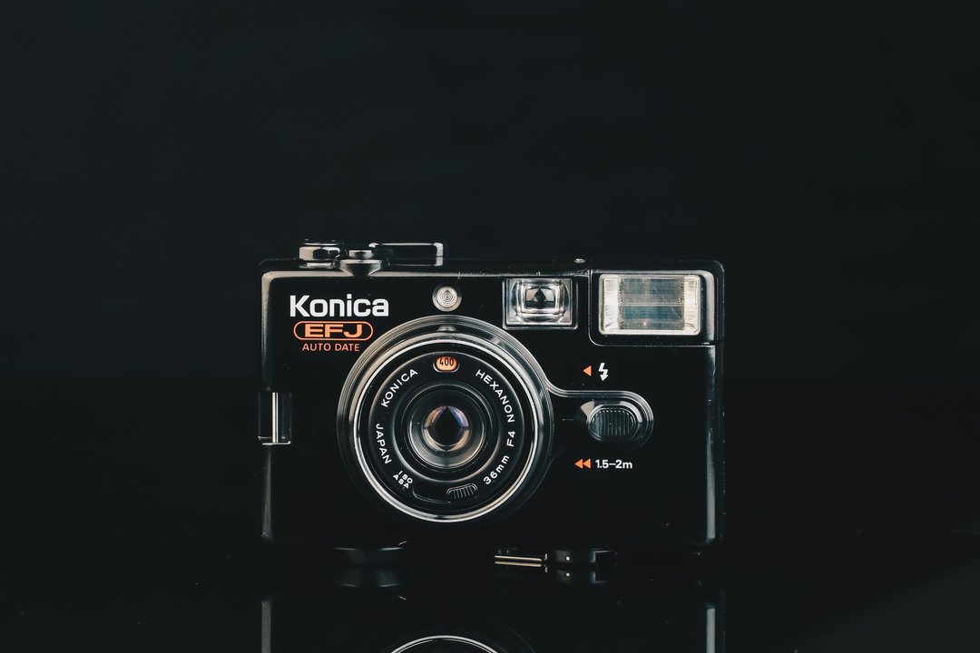 Konica EFJ AUTO DATE #256 #135底片相机 - 相机 - 其他金属 黑色