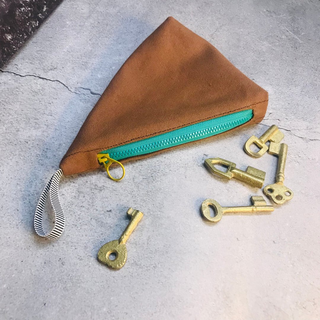 Sienna三明治水洗帆布包 - 零钱包 - 棉 
