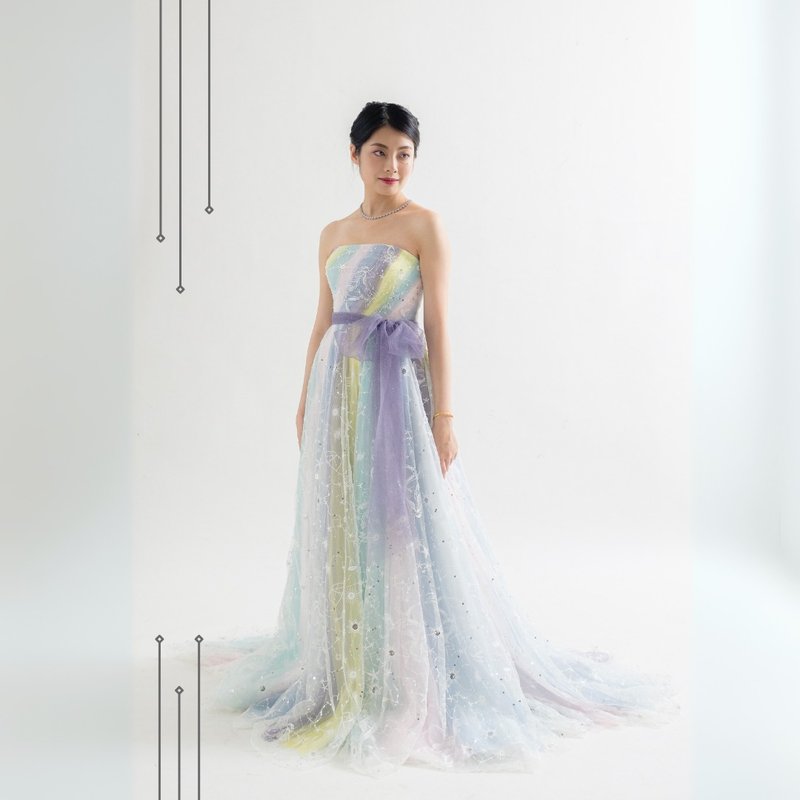 缤纷彩色小马礼服 - 晚装/礼服 - 其他材质 多色