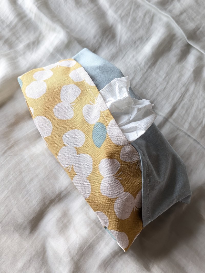 手作日本布面纸套/家用卫生纸套 - 纸巾盒 - 棉．麻 