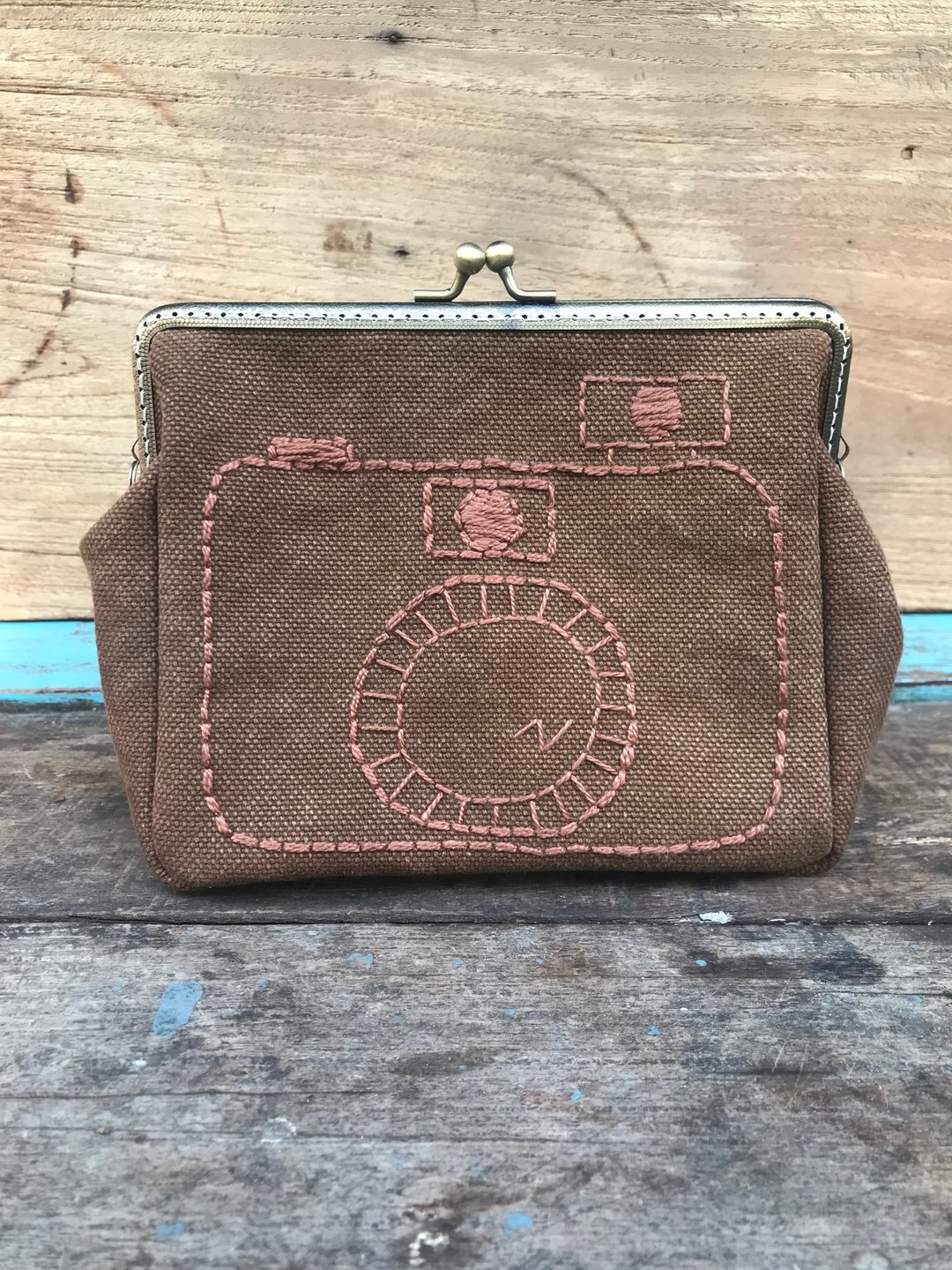 Camera frame bag - 侧背包/斜挎包 - 其他材质 咖啡色