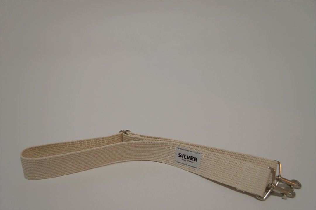 4C SHOULDER　B(L=~100cm) 托特包专用棉质背带 长度约 100cm - 侧背包/斜挎包 - 棉 白色